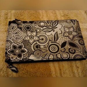 Lodis (r) 2 sides embossed clutch